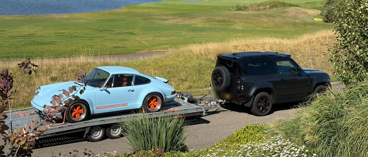 Singer 911 op transport